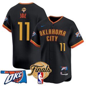 Mens Youths Kids Womens Isaiah Joe 2025 Final Patch Stitched Jersey Black
